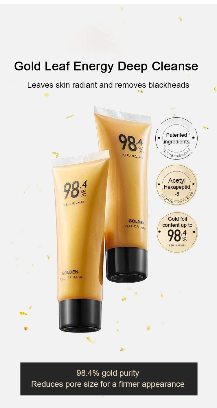 Gold peel off mask (buy 1 get free)