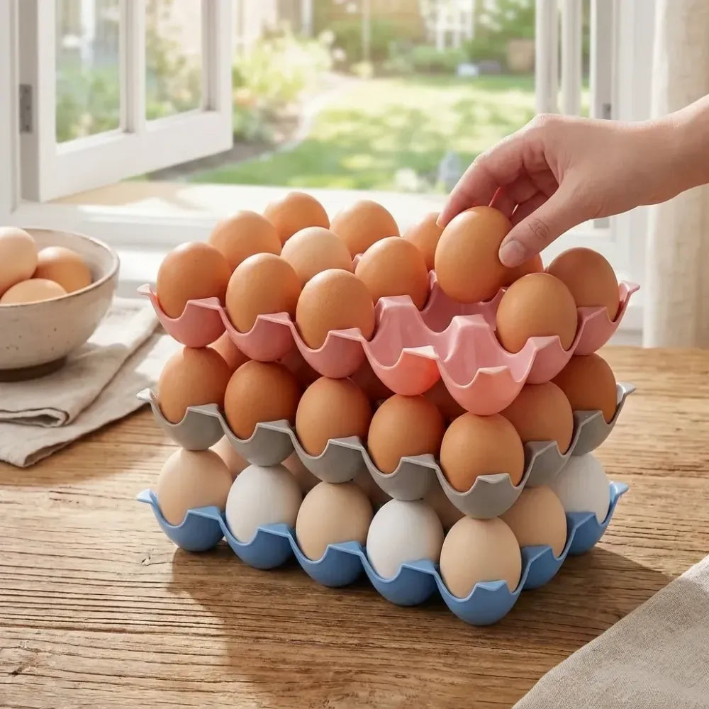 15-egg storage tray - home & kitchen
