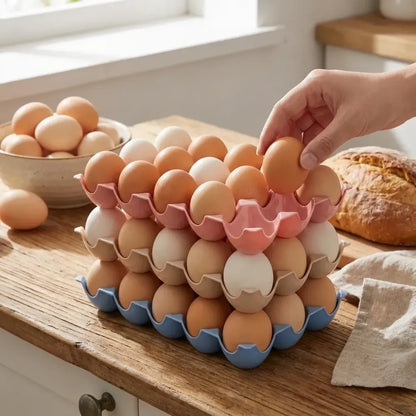 15-egg storage tray - home & kitchen