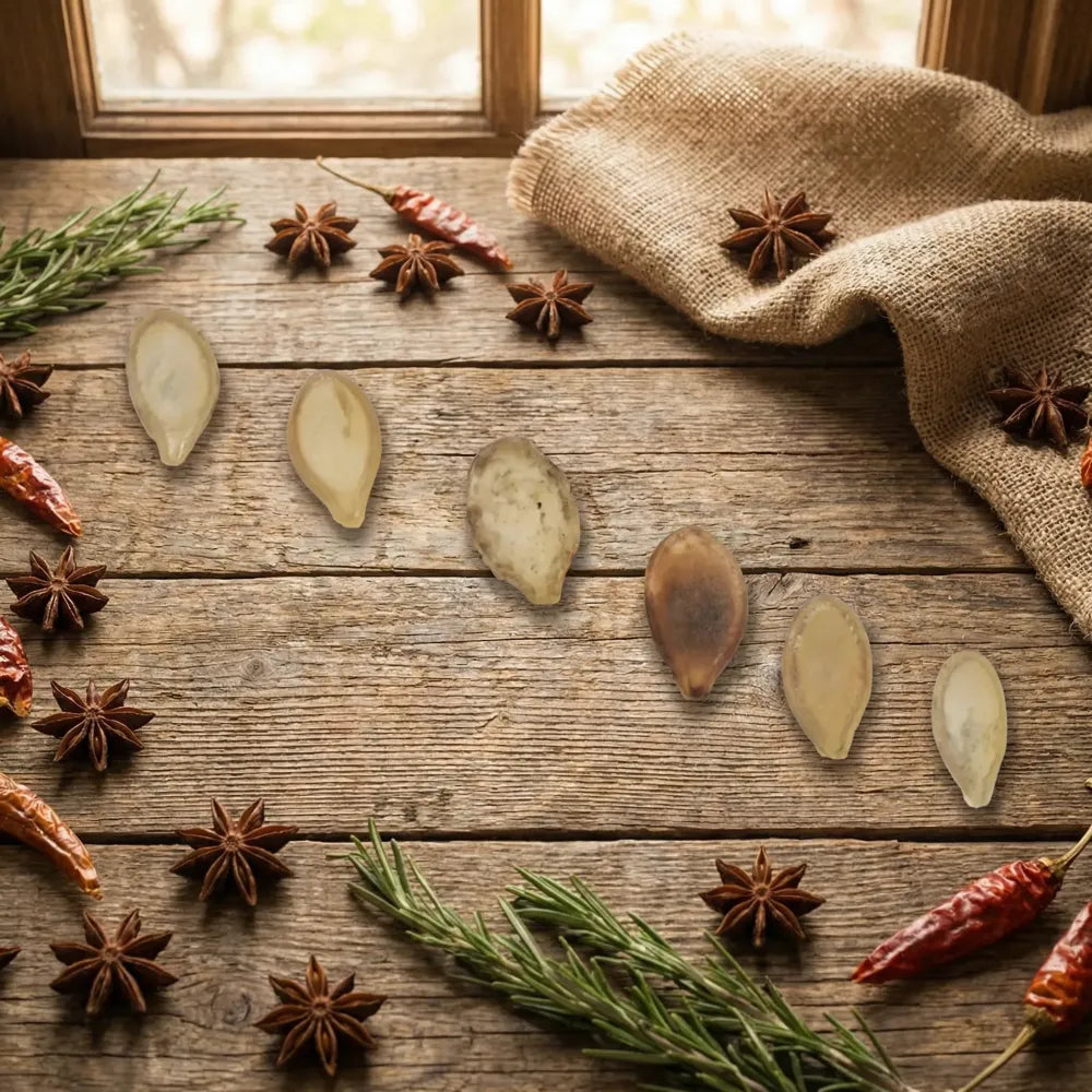 15 organic & hybrid veggie seeds - garden