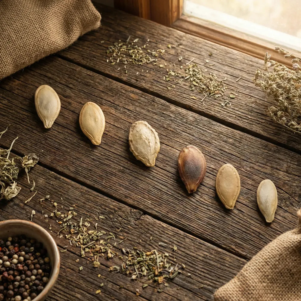 15 organic & hybrid veggie seeds - garden