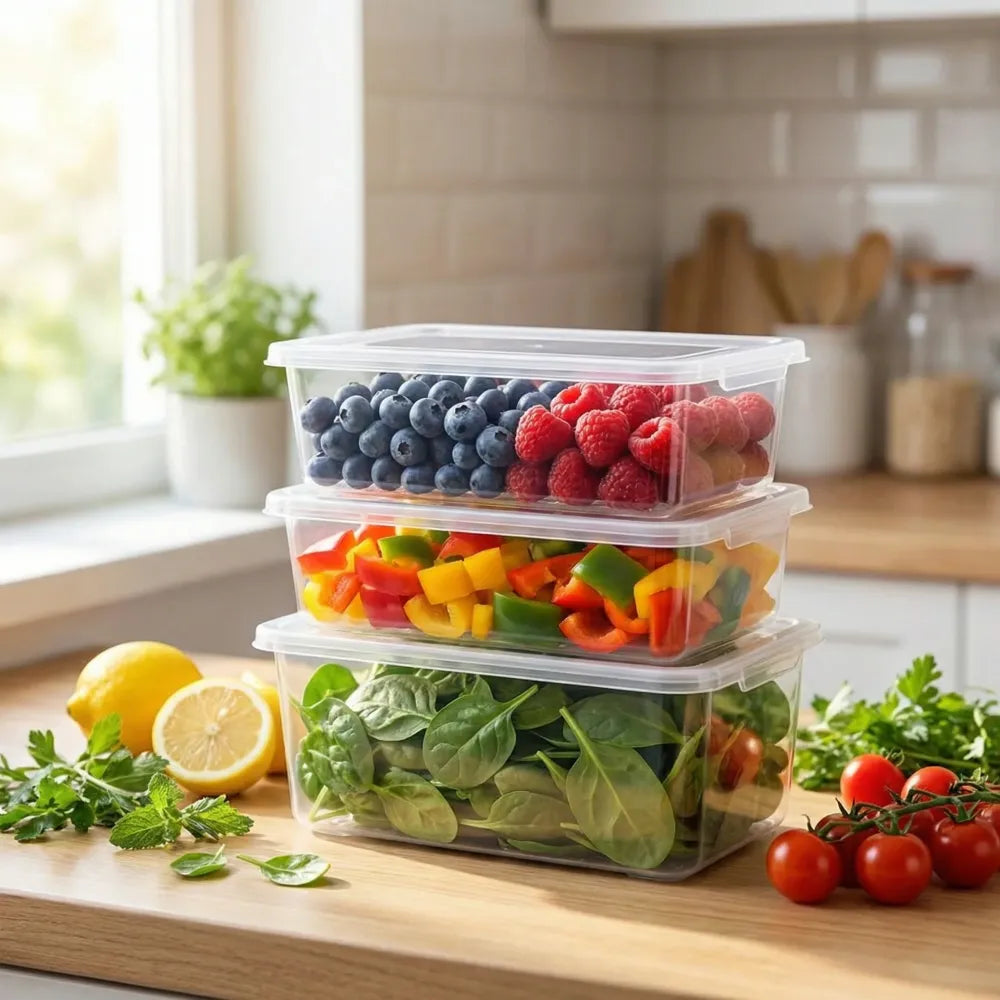 1500ml food storage containers - home & kitchen