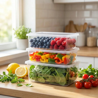 1500ml food storage containers - home & kitchen