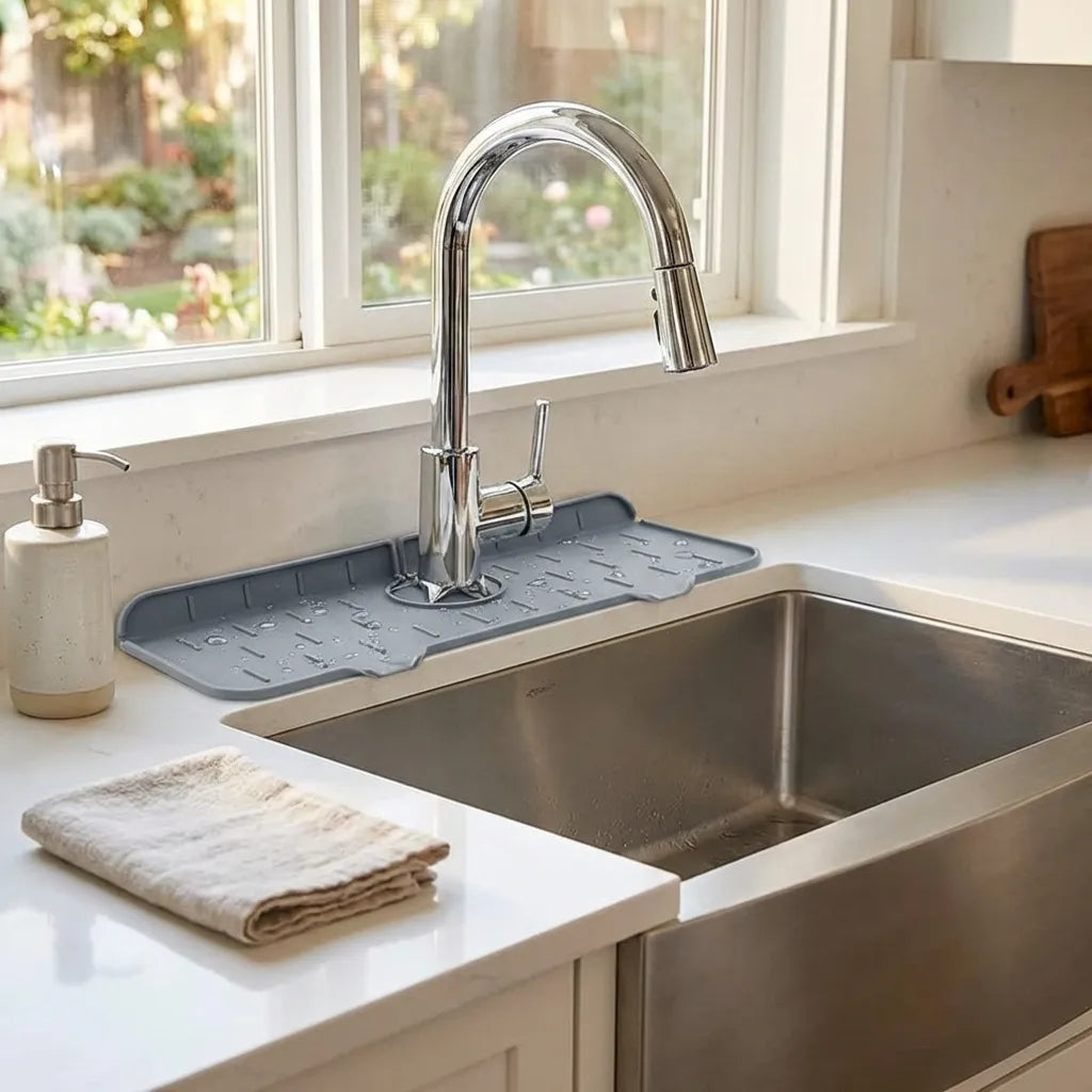 Silicone Faucet Splash Guard – 1 Pc