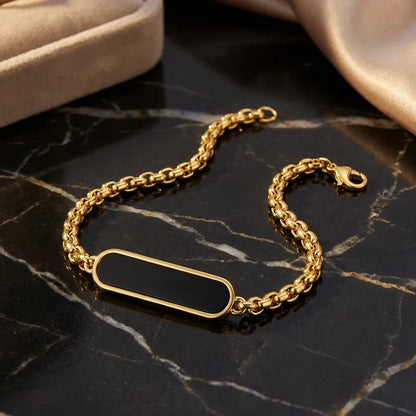 Elegant Silver Rakhi Bracelet