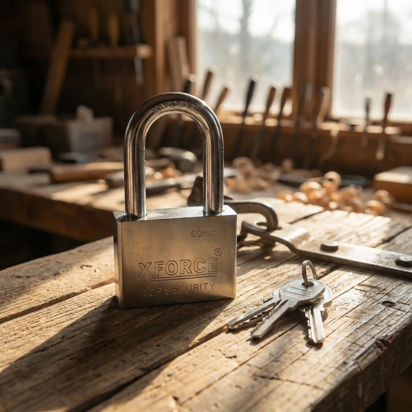 Solid Brass Security Padlock