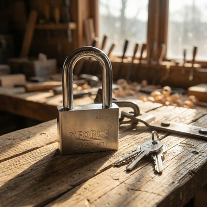 Solid Brass Security Padlock