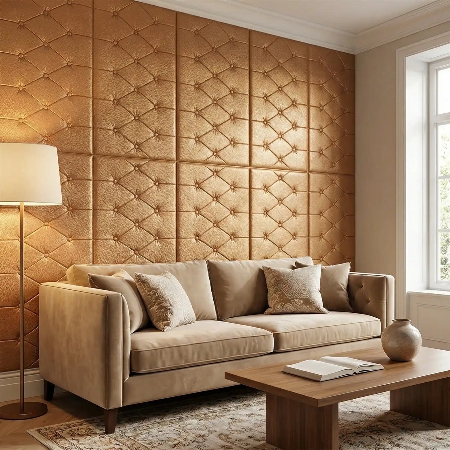 3D Textured Wall Cushion