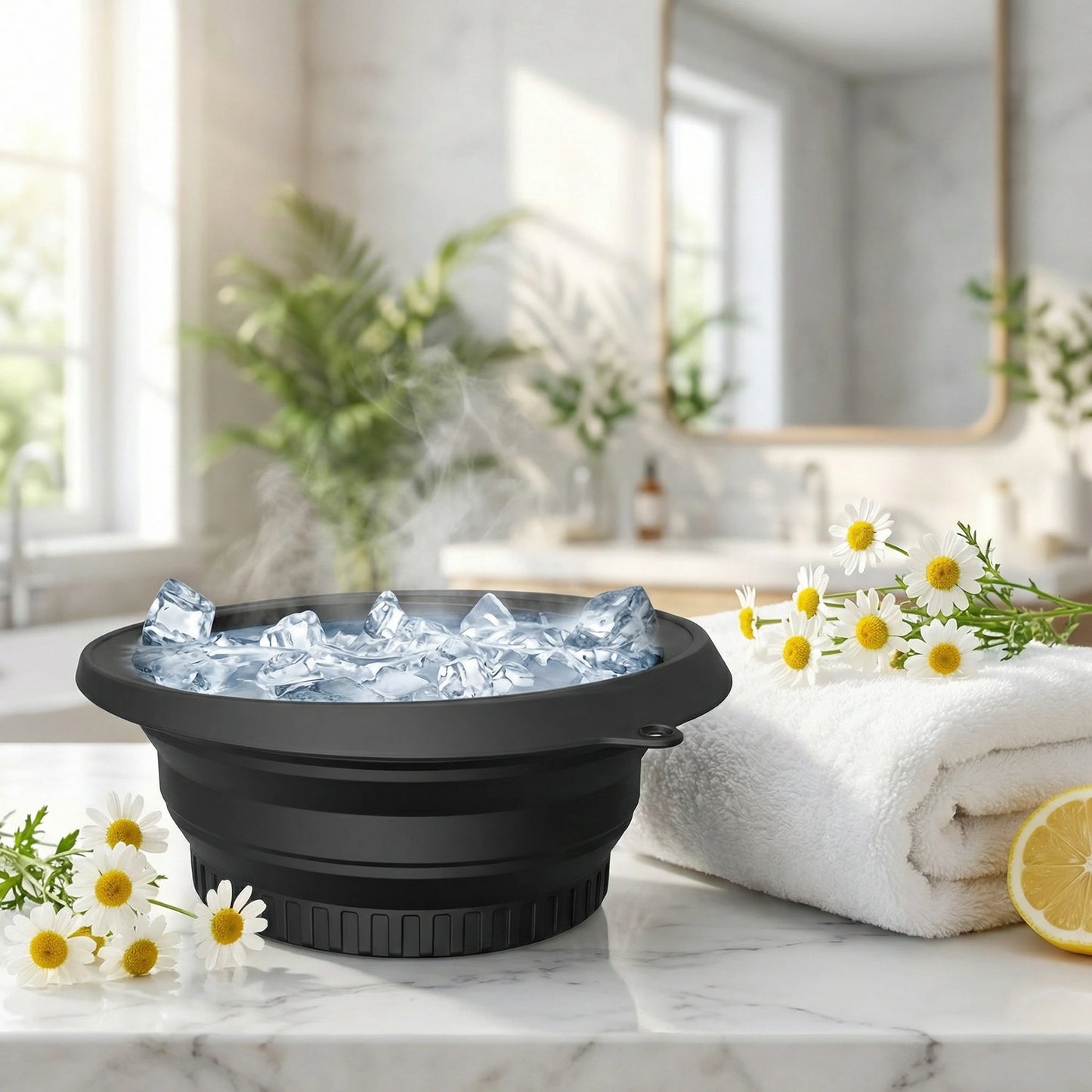 Portable Ice Face Bowl for Puffiness Relief