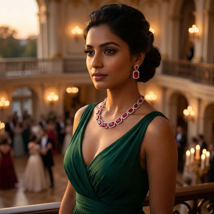 Elegant Diamond Jewelry Set