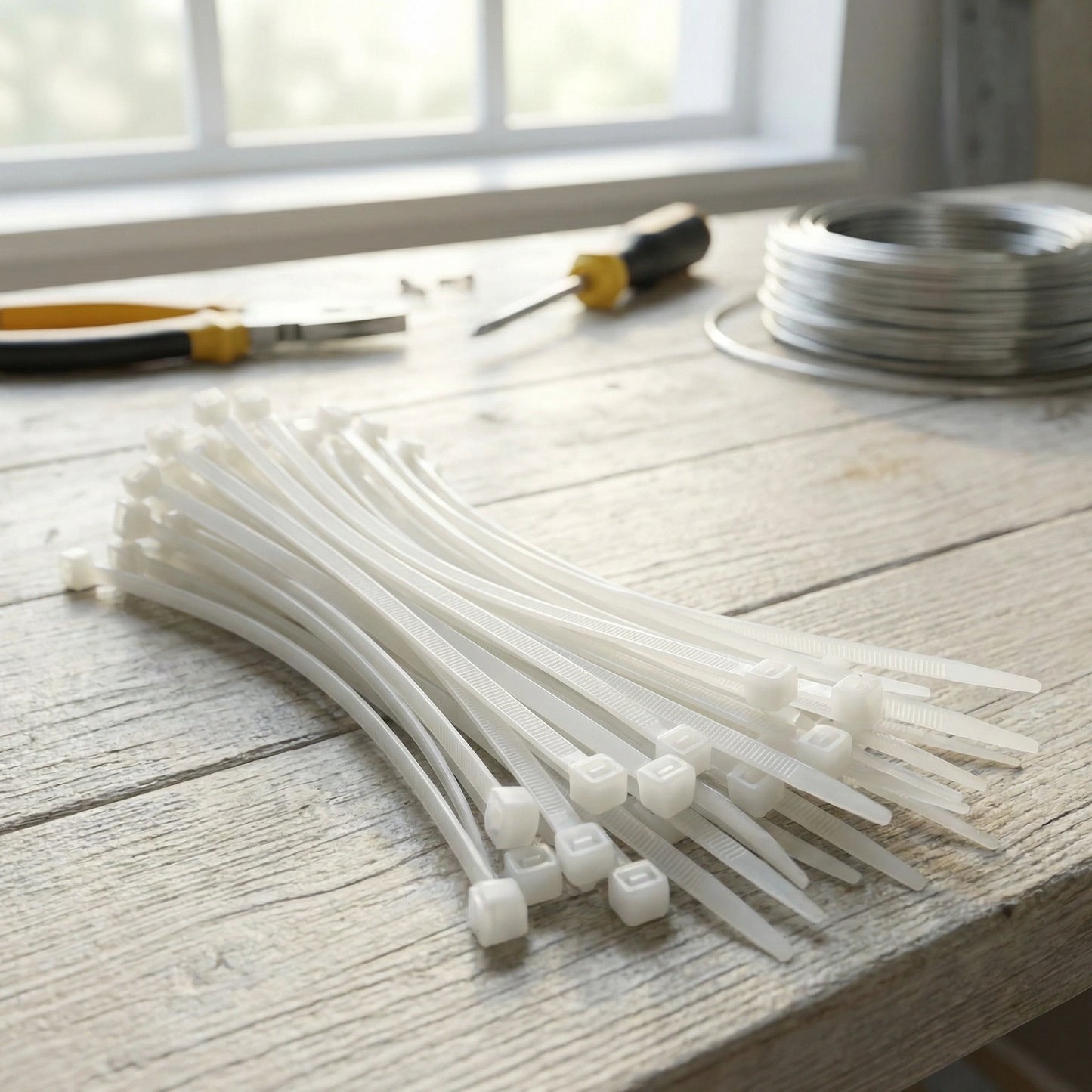 Heavy-Duty Nylon Cable Ties