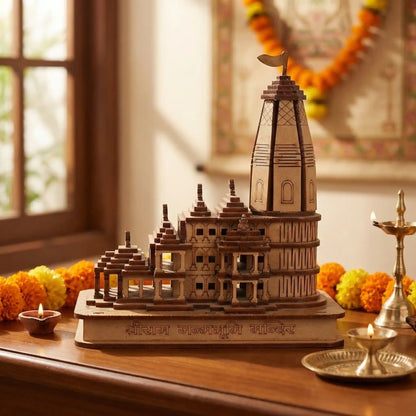 AYODHYA RAM MANDIR WOODEN TEMPLE