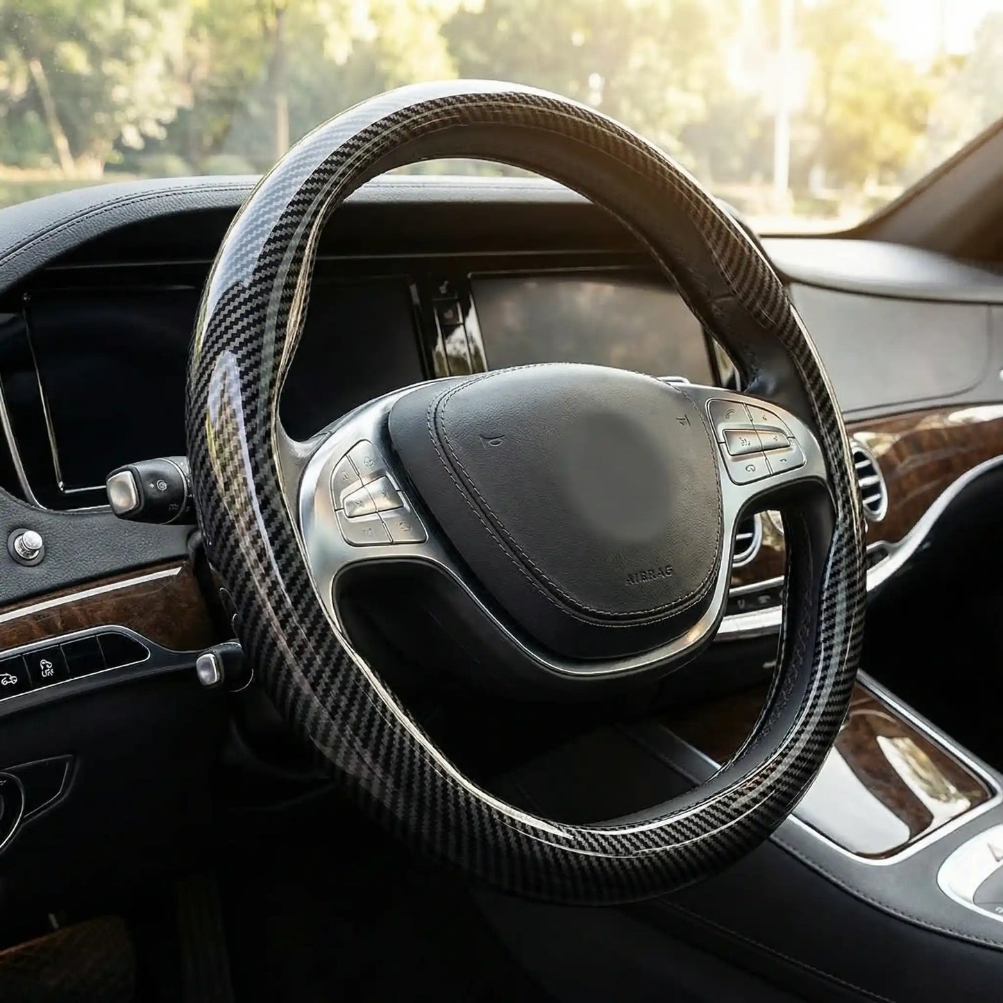 Car Steering Wheel Cover