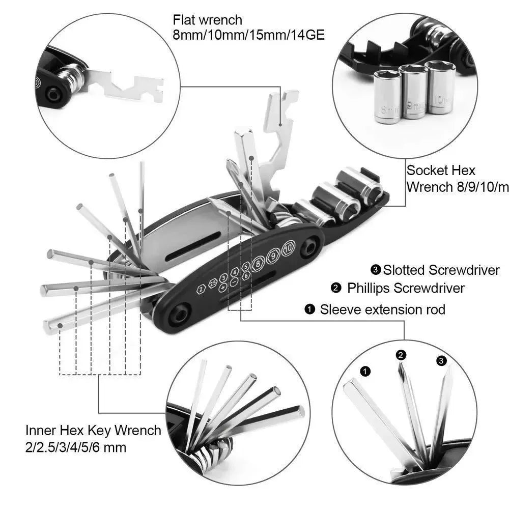 16-in-1 spoke wrench kit - potential heroes