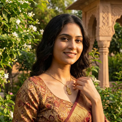 Ambe Mataji Pendant with Chain