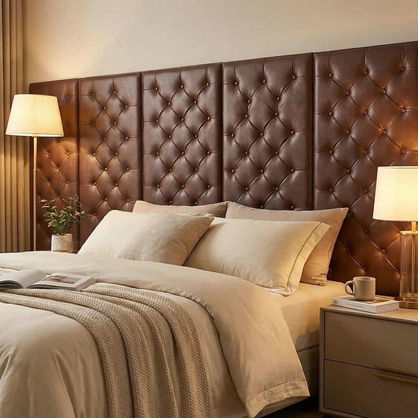 3D Textured Wall Cushion