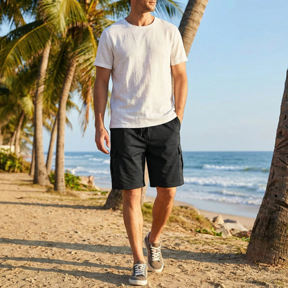 Men's Casual Cargo Shorts (Pack of 3)