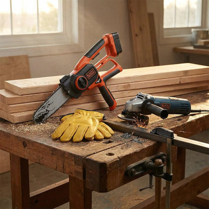 Heavy-Duty Leather Gardening Gloves