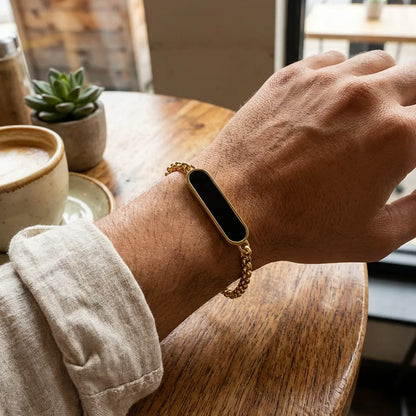 Elegant Silver Rakhi Bracelet