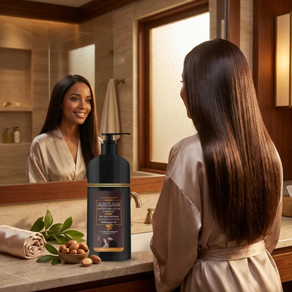 Argan Hair Color Shampoo – 600ml (Pack of 2)