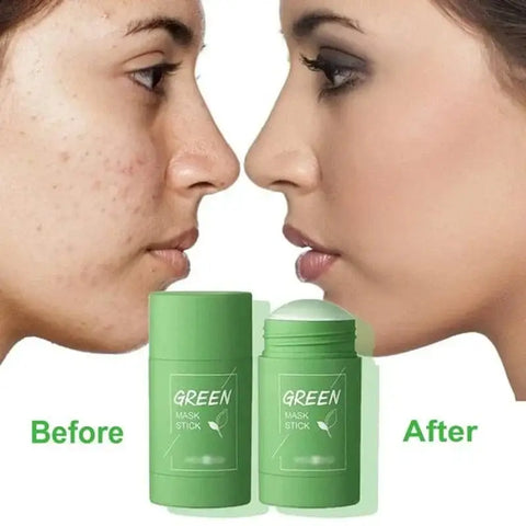 Green tea purifying clay stick mask
