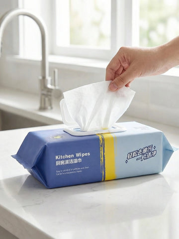 Kitchen Cleaning Wet Wipes – 80 Pcs
