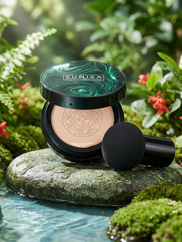 Sunisa 3 in 1 Air Cushion BB and CC Cream Foundation for Personal, Foundation (Ivory, 20 g)