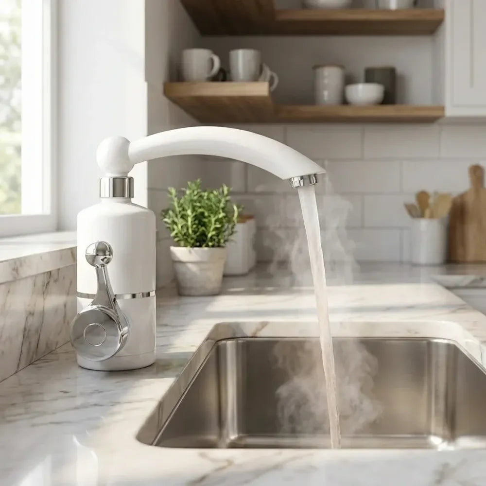 1684 instant heating electric water heater faucet tap - home improvement