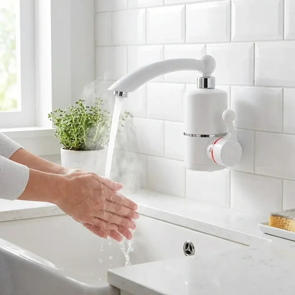 1684 instant heating electric water heater faucet tap - home improvement