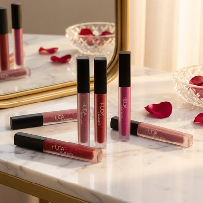 Huda Beauty Matte Lipstick – Pack of 12