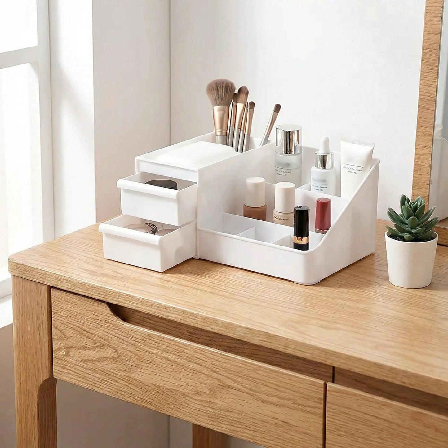 Large Cosmetic Storage Organizer Box