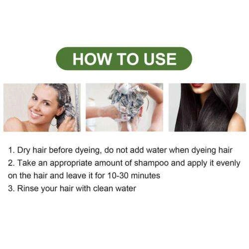Hair dye shampoo – pack of 2