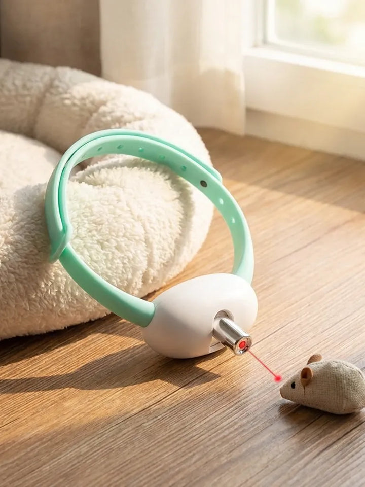 Pet Laser Collar Self Teasing Toy