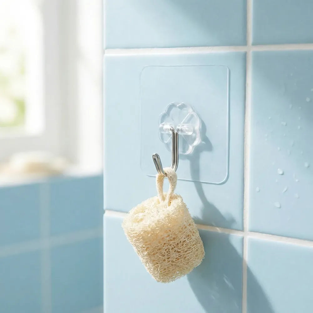 1689 multipurpose strong small stainless steel adhesive wall hooks - home improvement