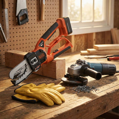 Heavy-Duty Leather Gardening Gloves