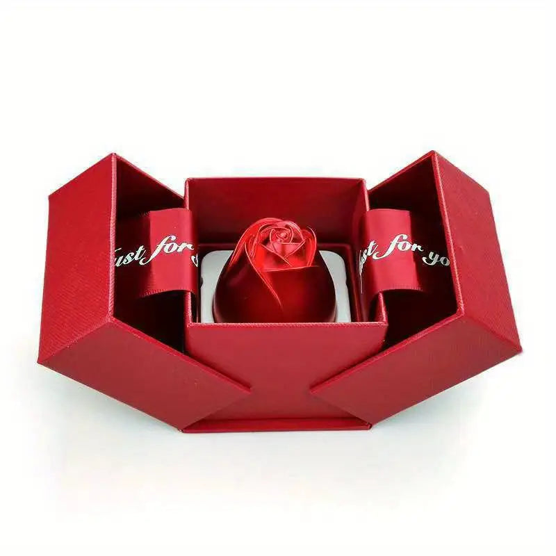 Magic rose jewelry box