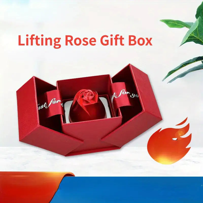 Magic rose jewelry box
