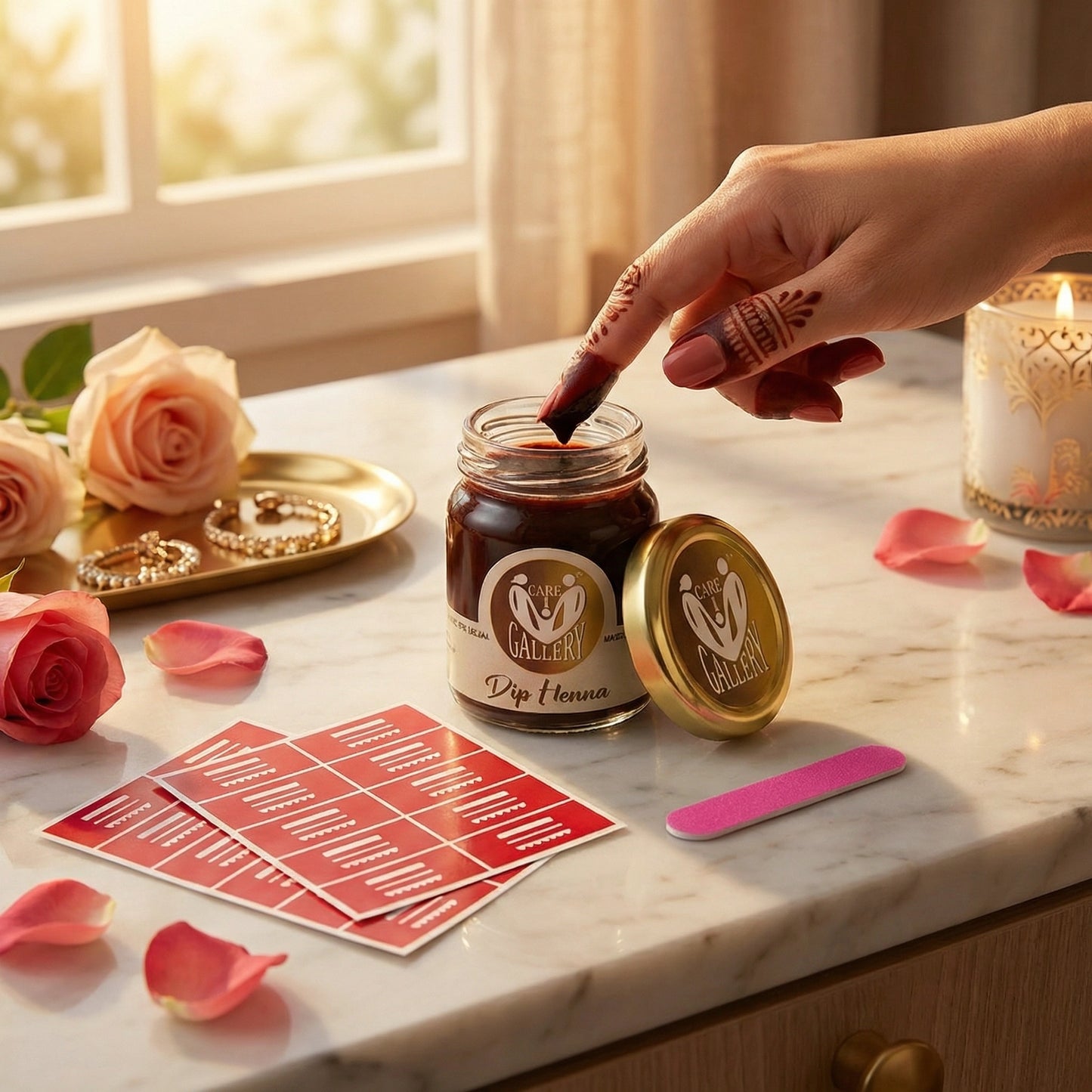 Dip Henna Red Mehendi Paste