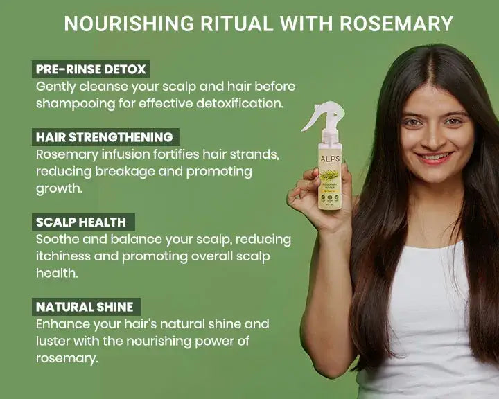 Rosemary water hair spray for regrowth (pack of 3)