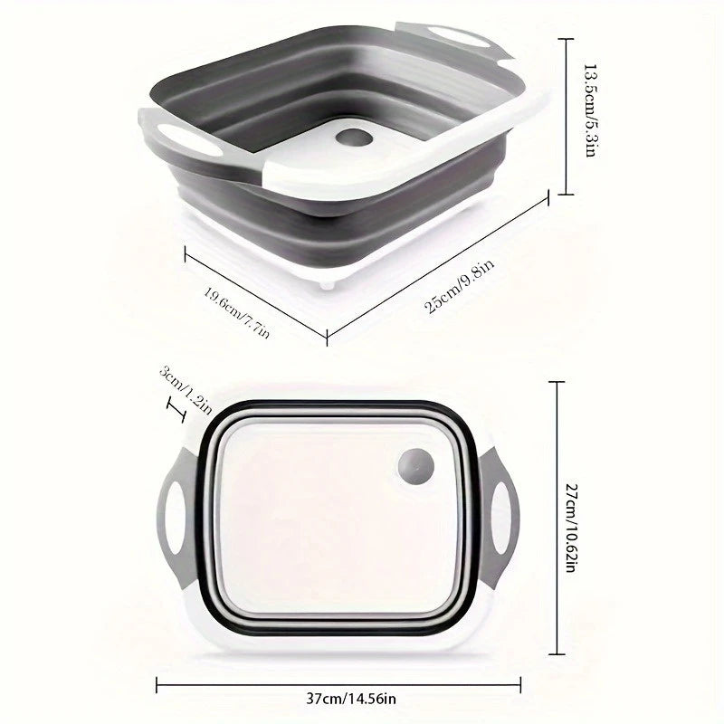 3-in-1 collapsible kitchen helper