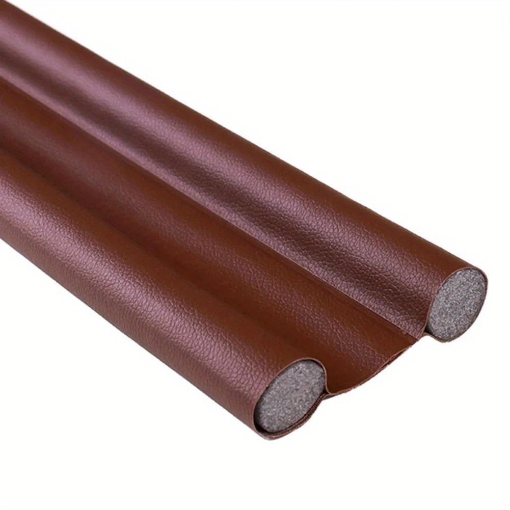 Double-sided draft stopper