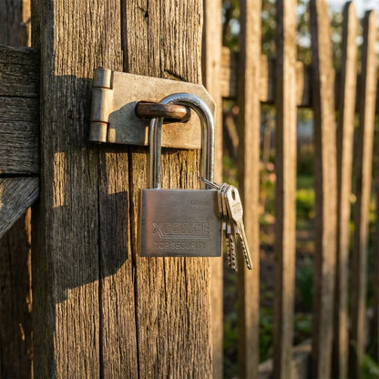Solid Brass Security Padlock