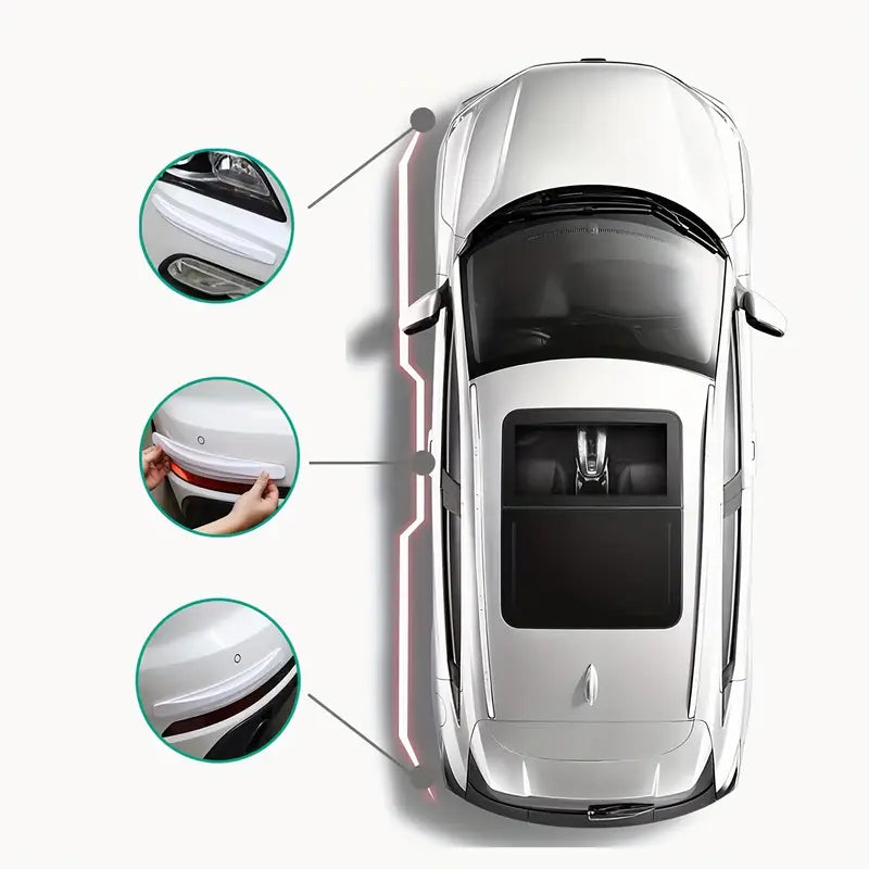 Universal car bumper guard