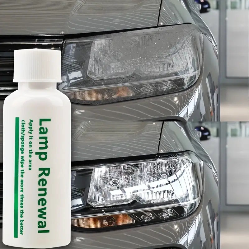 Headlight restoration liquid