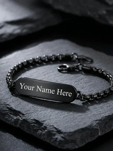 Elegant Silver Rakhi Bracelet