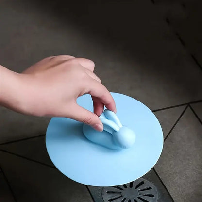 Odor-Blocking Silicone Drain Cover