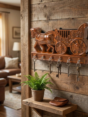 Decorative Plastic Key Holder