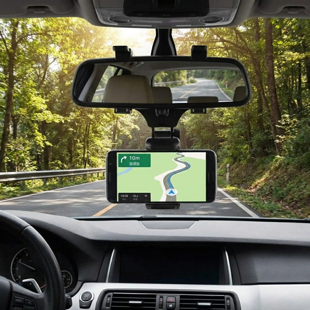 Mirror Mount Truck Auto Bracket Holder Cradle