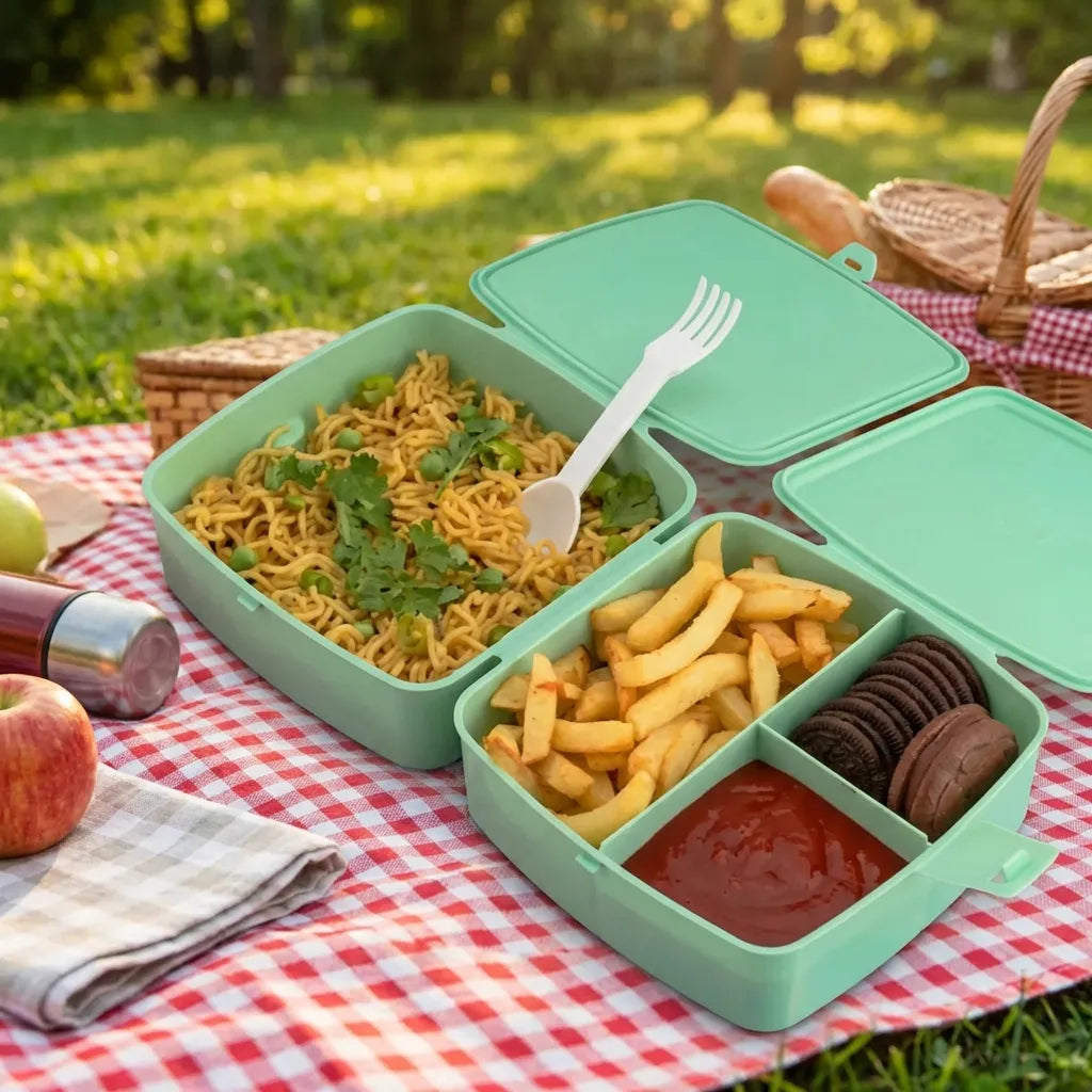 Double-Layer Lunch Box