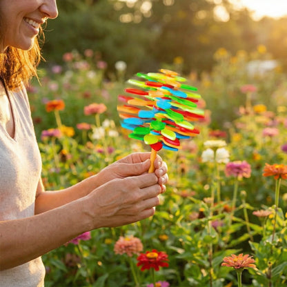 Magical Spinning Flower Candy Toy